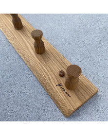 Knagerækker i eg