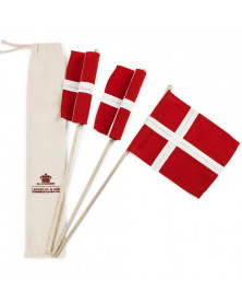 Dannebrogsflag og Hurraflag...