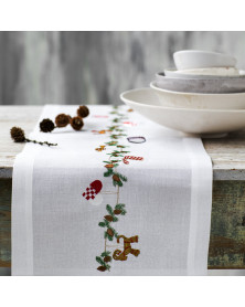 Bordløber jul langkilde og søn tilbud