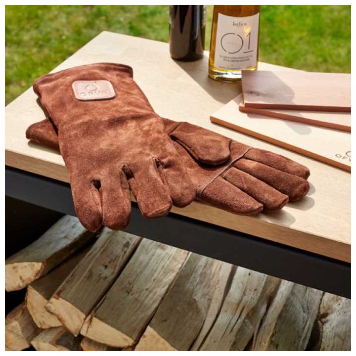 Ofyr grillhandsker brune