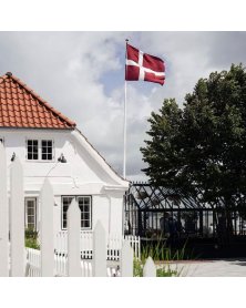 Dannebrogsflag i Flagdug...