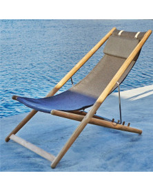 Dækstol H55 Sunbrella fra svenske Skargaarden Dækstol H55 Sunbrella fra svenske Skargaarden