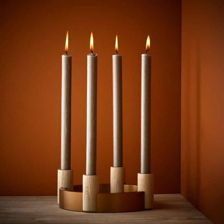 Circle lysestage og adventsstage