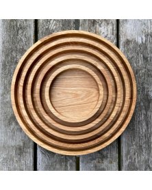 Træbakker i eg med kant fra by brorson