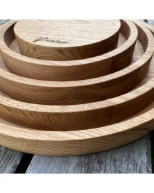 Træbakker og serveringsbakker med kant fra by brorson