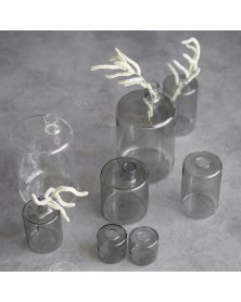 Glasvaser fra DBKD. Pipe vaser til blomster og grene.