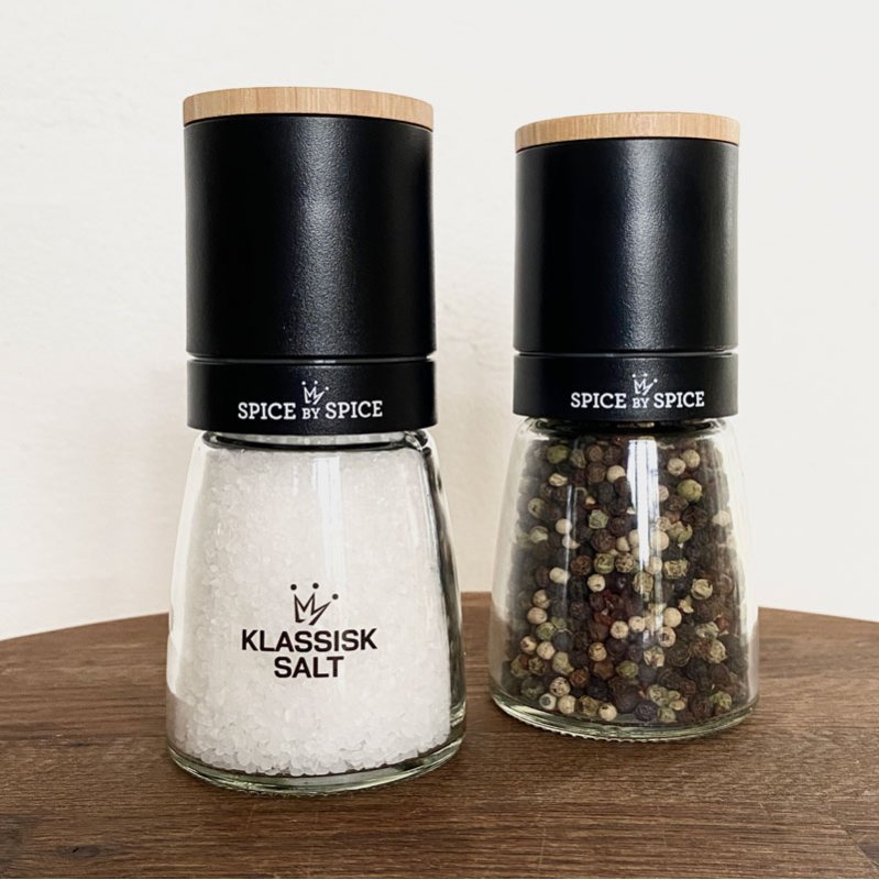 Salt og peberkværn sæt fra Spice by Spice