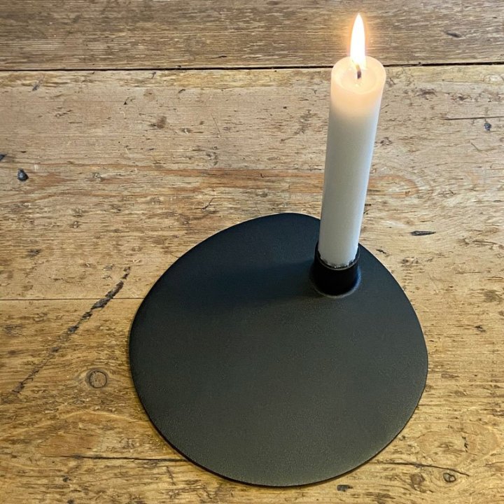 Sort lysestage brandsikker