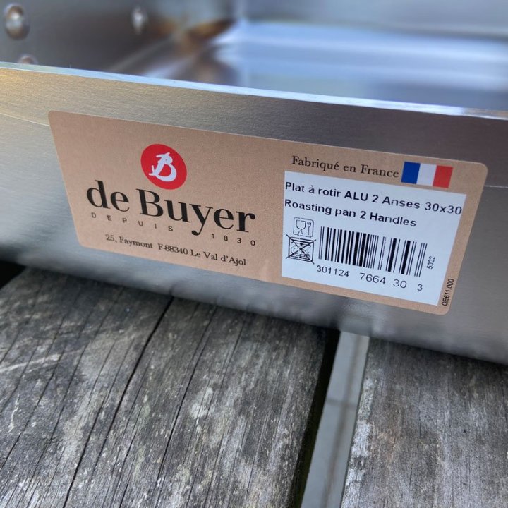 de buyer aluminiumsfad 30 x 30 cm