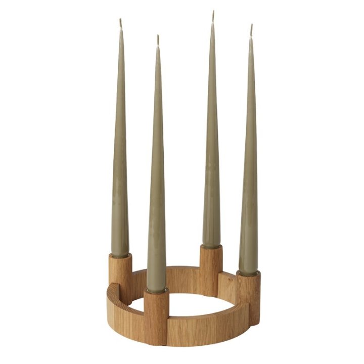 Adventsstage i træ