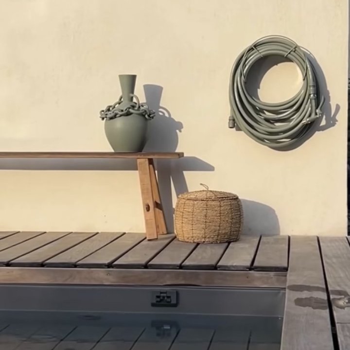 Vandslangeholder mintgrøn