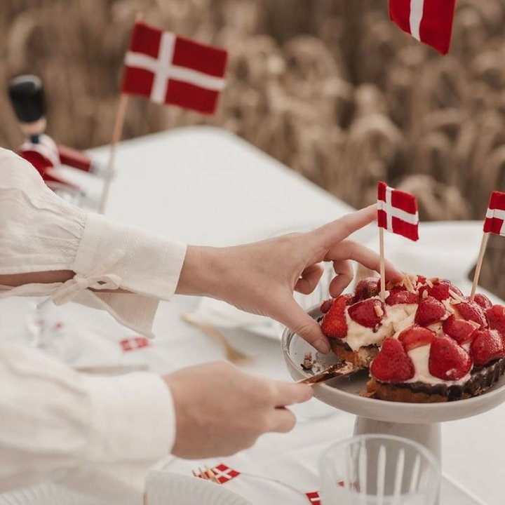 Kageflag dannebrog tilbud