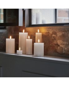 LED bloklys med timer