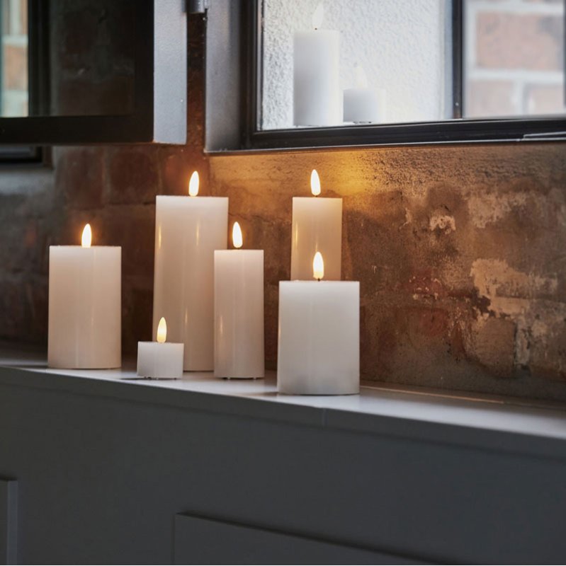 LED bloklys med timer LED bloklys med timer