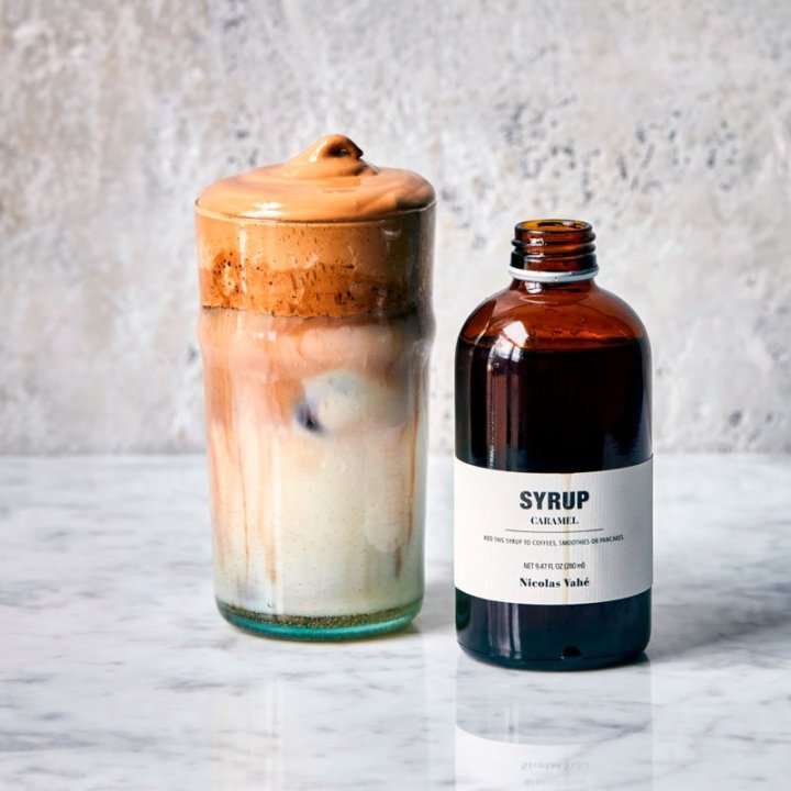 sirup med karamelsmag