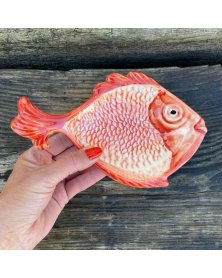 Fiskeskål rød tilbud