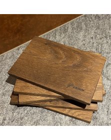 Smørebræt i røget eg