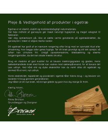 Plejevejledning egetræ