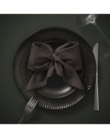 Stofservietter mørkegrå