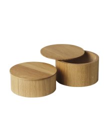 Egetræs æsker med låg