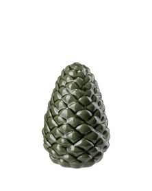 Grøn kogle julepynt