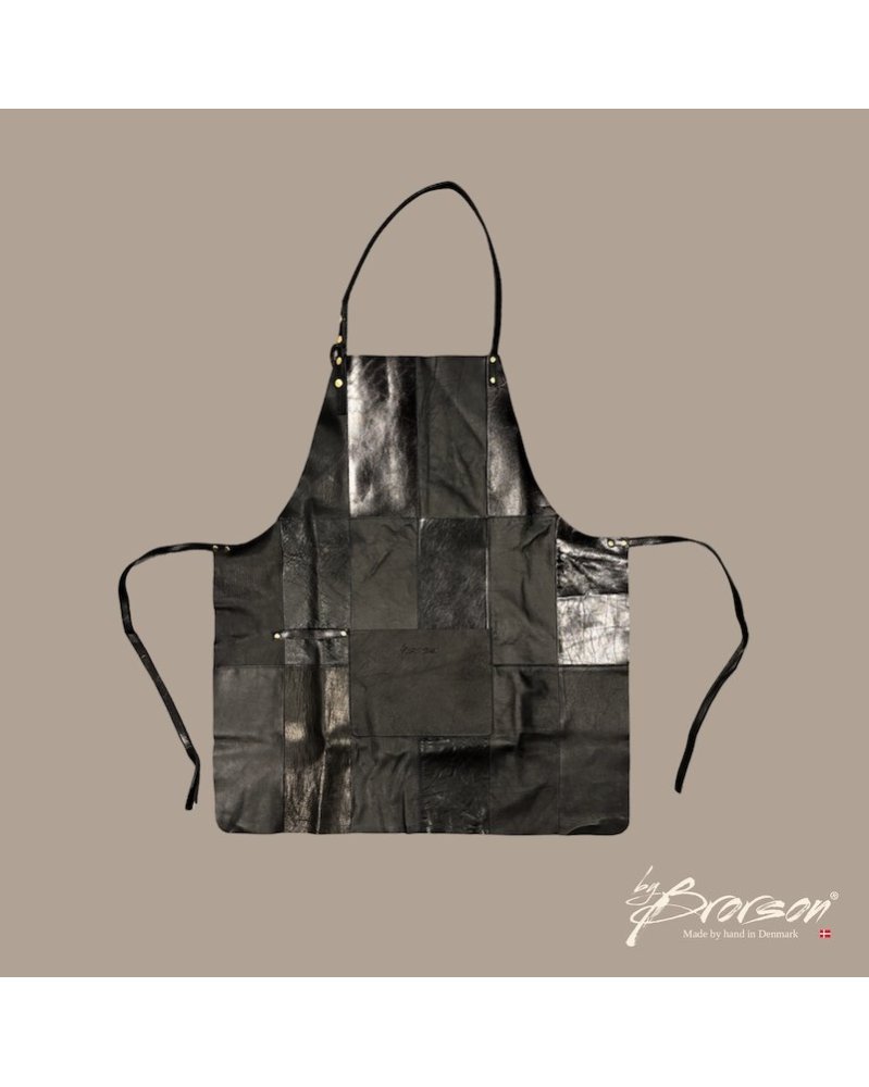 Forklæde genanvendt læder