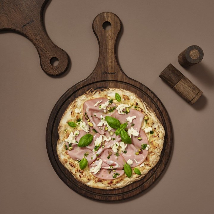 Pizzabræt i røget eg