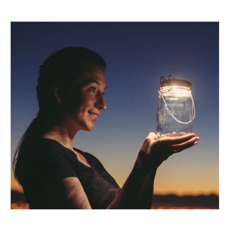 Sonnenglas Solcellelampe